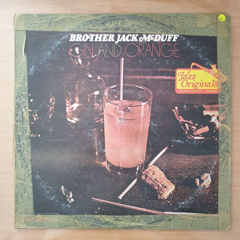 Brother Jack McDuff  Gin And Orange - Vinyl LP Record - Very-Good- Quality (VG-) (verygoodminus)