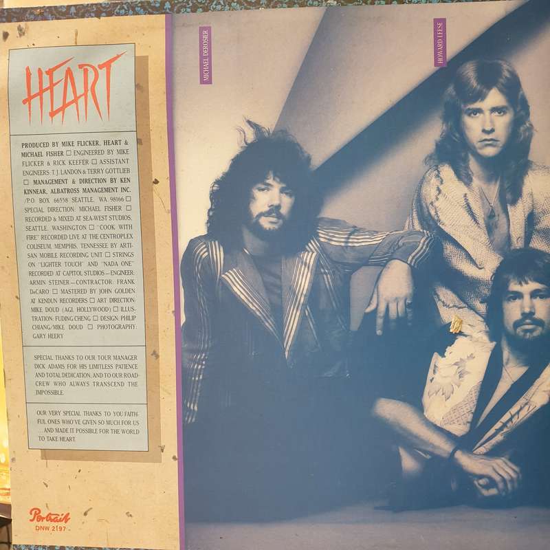 Heart  Dog & Butterfly - Vinyl LP Record - Very-Good+ Quality (VG+) (verygoodplus)