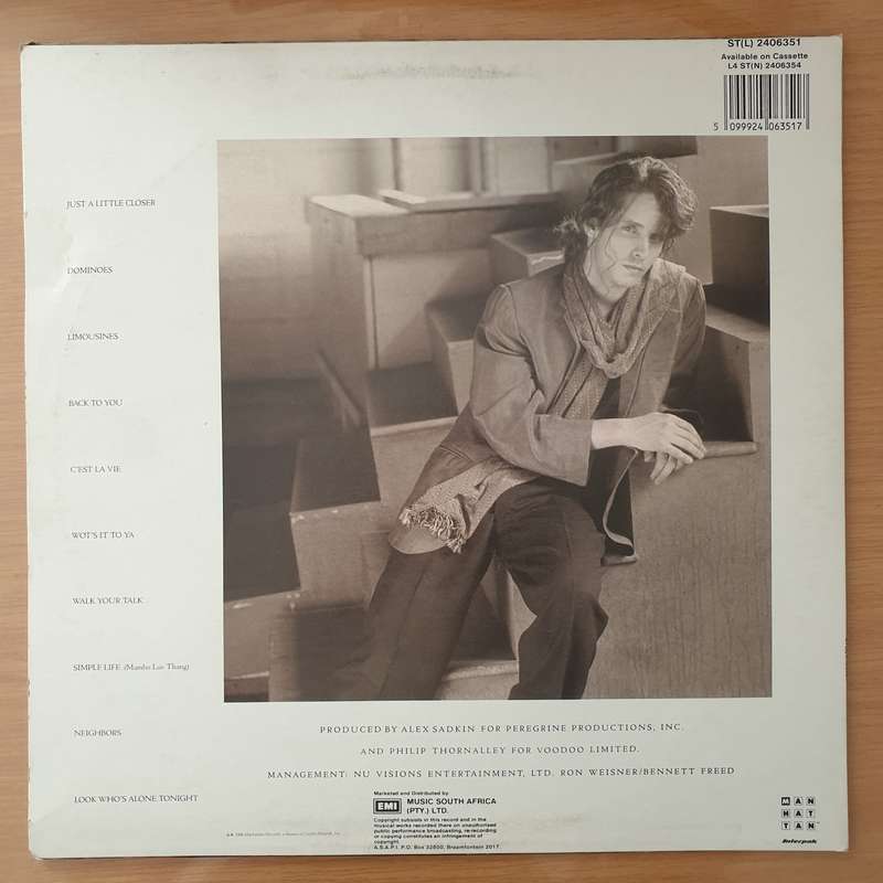 Robbie Nevil  Robbie Nevil - Vinyl LP Record - Very-Good+ Quality (VG+) (verygoodplus)