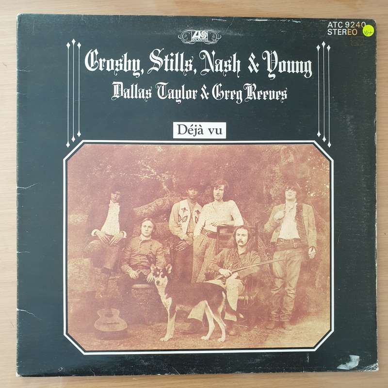 Crosby, Stills, Nash & Young  Déjà Vu - Vinyl LP Record - Very-Good+ Quality (VG+) (verygood...