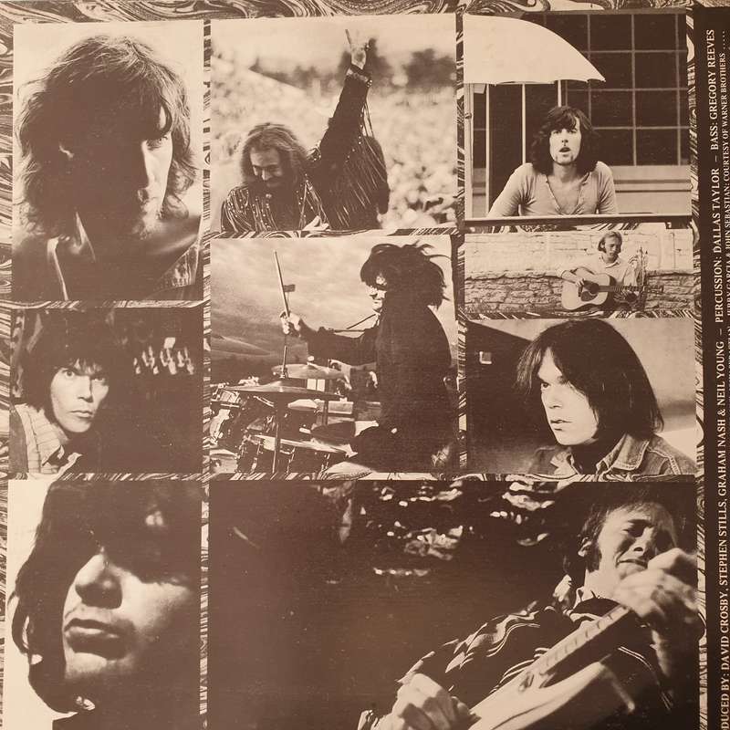 Crosby, Stills, Nash & Young  Déjà Vu - Vinyl LP Record - Very-Good+ Quality (VG+) (verygood...