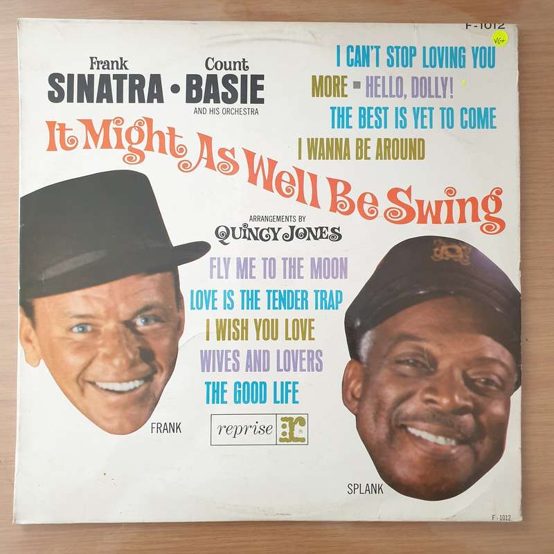 Frank Sinatra  Count Basie And His Orchestra  It Might As Well Be Swing - Vinyl LP Record - Ve...