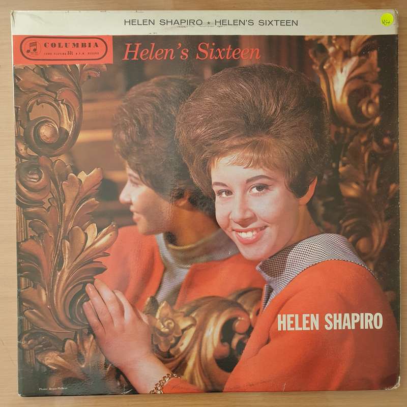 Helen Shapiro  Helen's Sixteen - Vinyl LP Record - Very-Good+ Quality (VG+) (verygoodplus)
