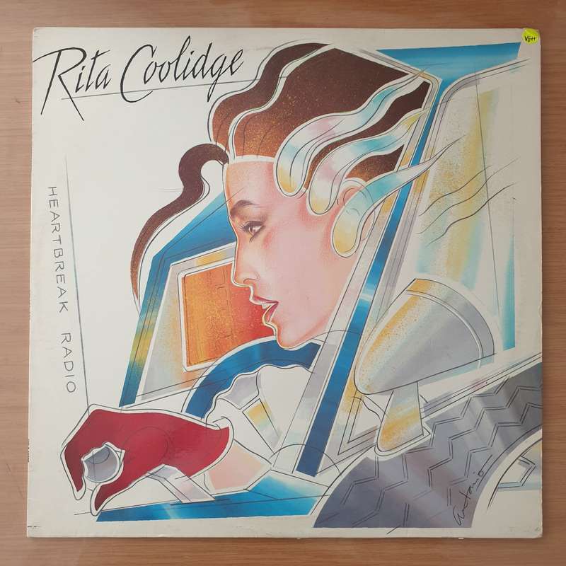Rita Coolidge  Heartbreak Radio - Vinyl LP Record (VG+)