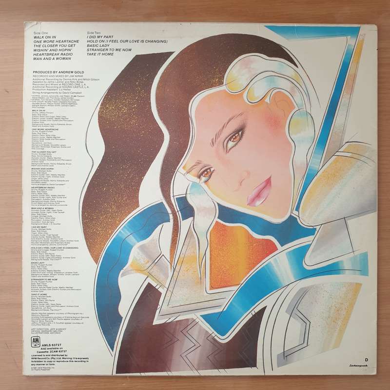 Rita Coolidge  Heartbreak Radio - Vinyl LP Record (VG+)