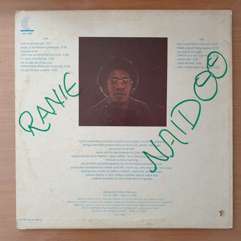 Eric Mercury  Love Is Taking Over - Vinyl LP Record - Very-Good+ Quality (VG+) (verygoodplus)