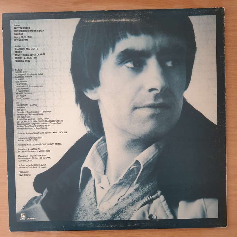Chris de Burgh  Eastern Wind - Vinyl LP Record - Very-Good+ Quality (VG+) (verygoodplus)