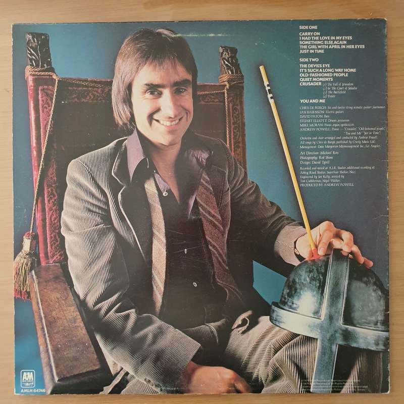 Chris De Burgh - Crusader - Vinyl LP Record - Very-Good+ Quality (VG+) (verygoodplus)