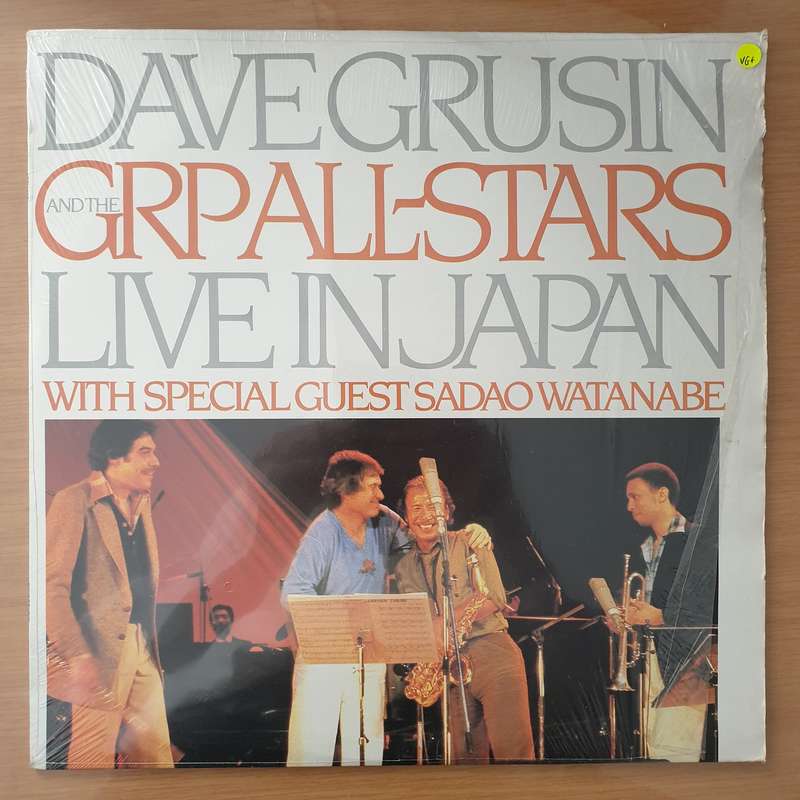 Dave Grusin And GRP All-Stars  Live In Japan - Vinyl LP Record - Very-Good+ Quality (VG+) (ver...