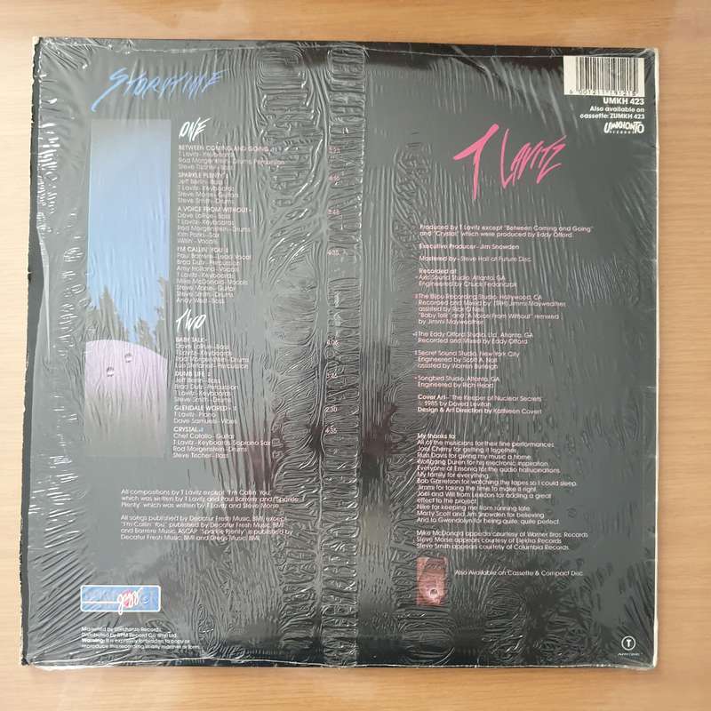 T Lavitz  Storytime - Vinyl LP Record - Very-Good+ Quality (VG+) (verygoodplus)