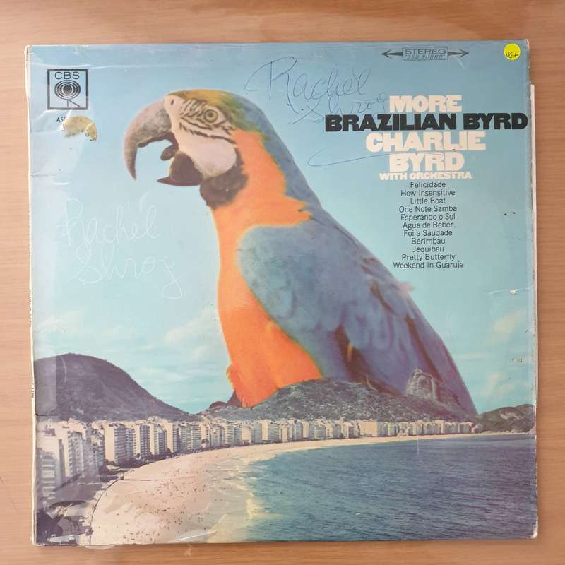 Charlie Byrd  More Brazilian Byrd - Vinyl LP Record - Very-Good+ Quality (VG+) (verygoodplus)