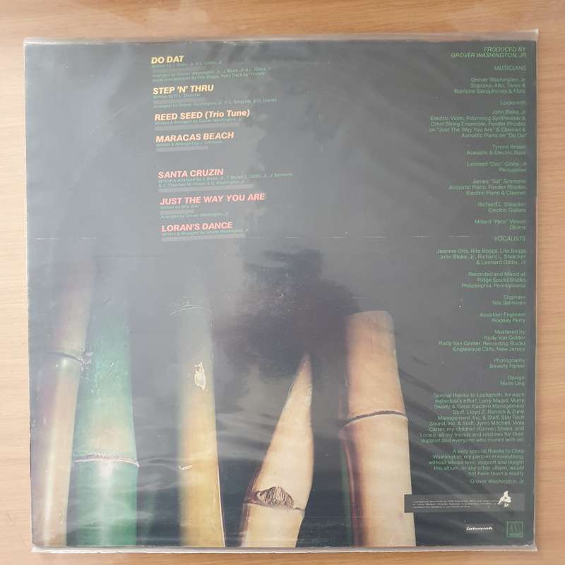 Grover Washington, Jr.  Reed Seed - Vinyl LP Record - Very-Good+ Quality (VG+) (verygoodplus)