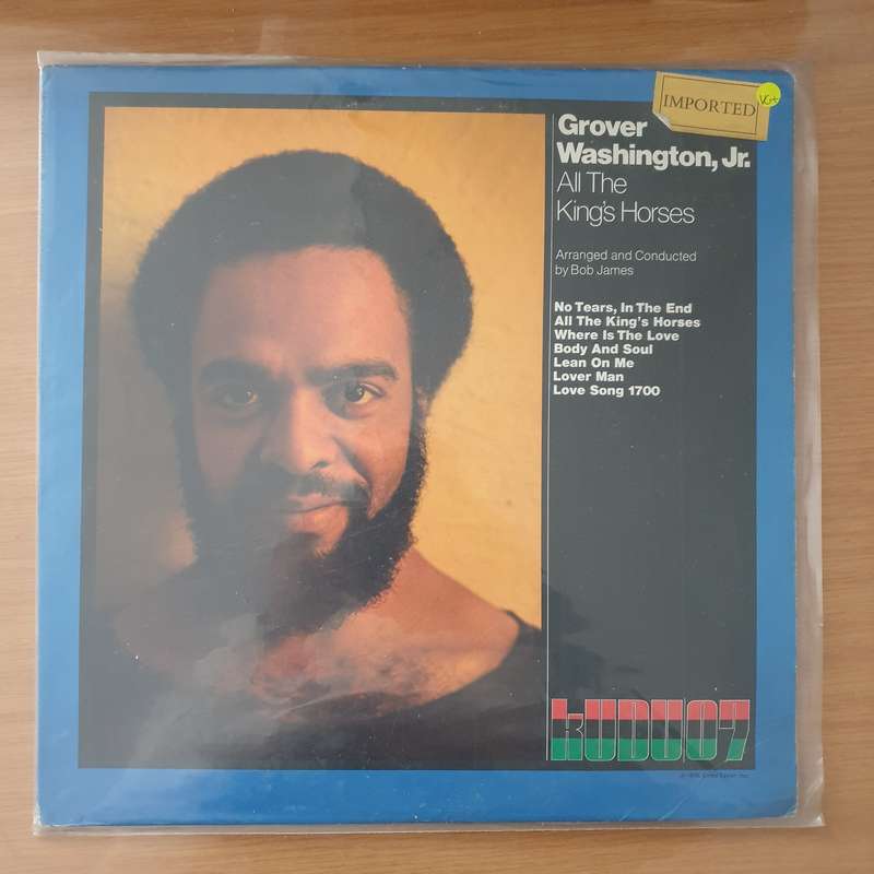 Grover Washington, Jr.  All The King's Horses - Vinyl LP Record - Very-Good+ Quality (VG+) (ve...