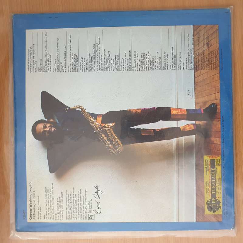 Grover Washington, Jr.  All The King's Horses - Vinyl LP Record - Very-Good+ Quality (VG+) (ve...