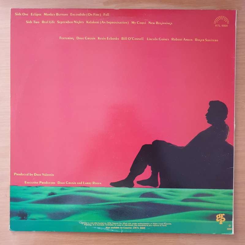 Dave Valentin - Kalahari - Vinyl LP Record - Very-Good+ Quality (VG+) (verygoodplus)