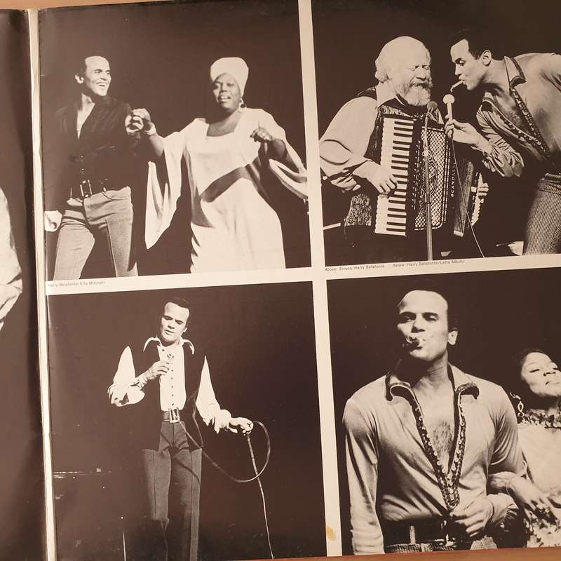 Harry Belafonte  Belafonte Live Now - Double Vinyl LP Record - Very-Good+ Quality (VG+) (veryg...