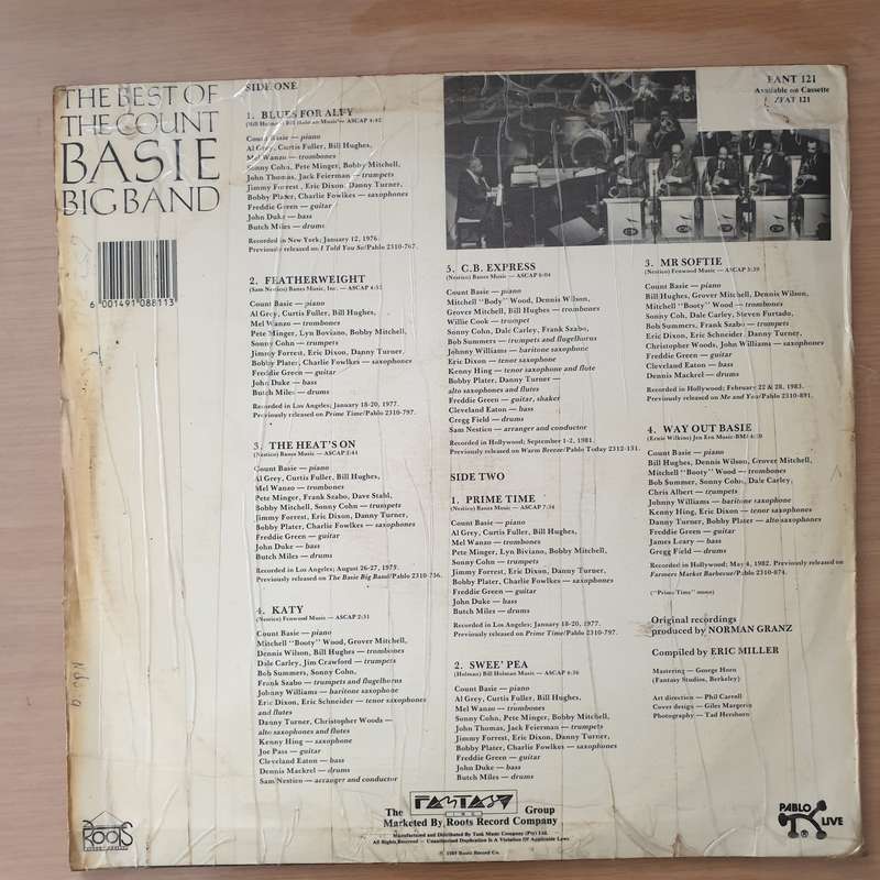 Count Basie Big Band  The Best Of The Count Basie Big Band - Vinyl LP Record - Very-Good Quali...