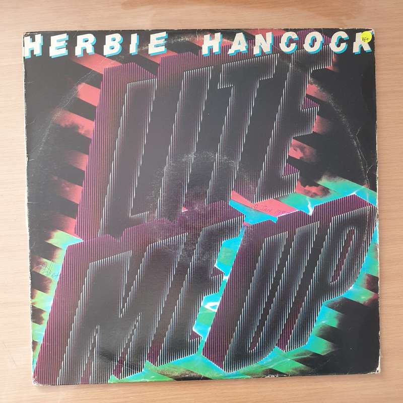 Herbie Hancock  Lite Me Up - Vinyl LP Record - Very-Good+ Quality (VG+) (verygoodplus)
