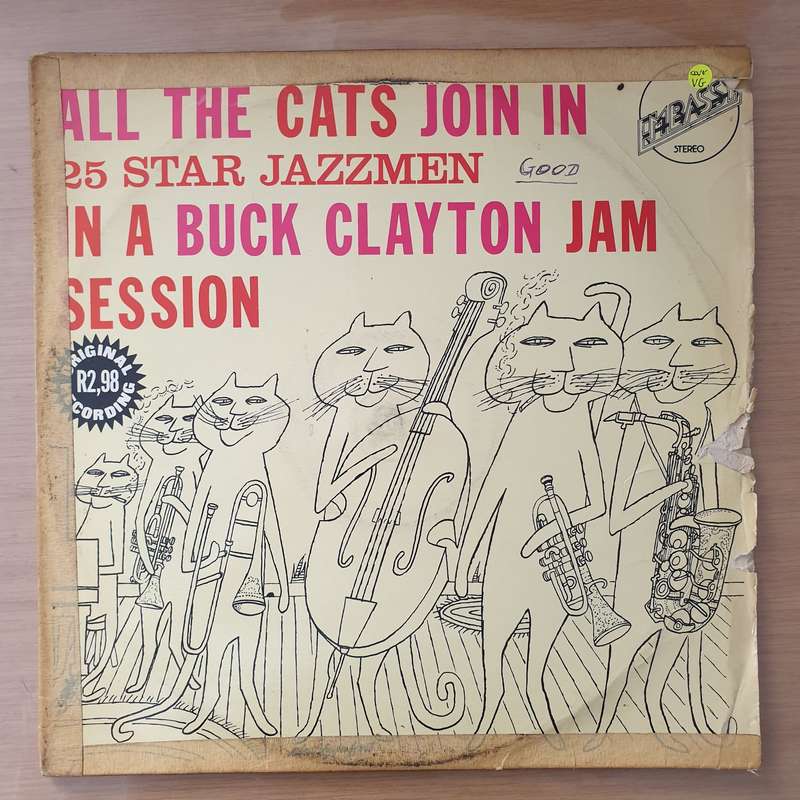 Buck Clayton  All The Cats Join In (A Buck Clayton Jam Session) - Vinyl LP Record - Very-Good ...
