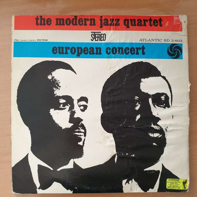 The Modern Jazz Quartet  European Concert - Vinyl LP Record - Very-Good- Quality (VG-) (verygo...