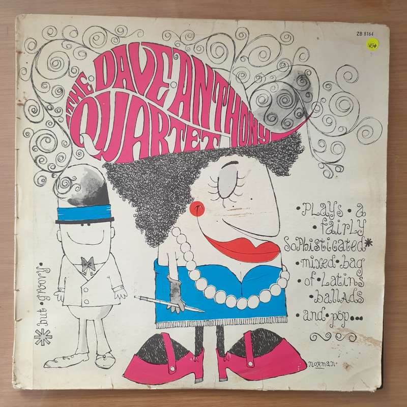 The Dave Anthony Quartet - Latin Ballads & Pop - Vinyl LP Record - Very-Good+ Quality (VG+) (very...