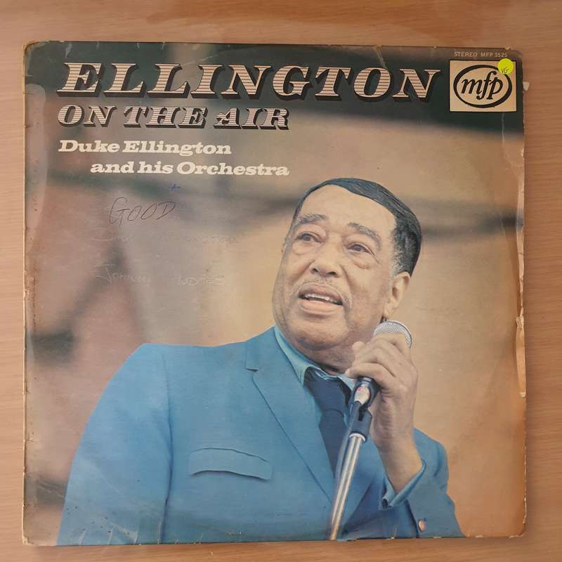 Duke Ellington And His Orchestra  Ellington On The Air - Vinyl LP Record - Very-Good Quality (...