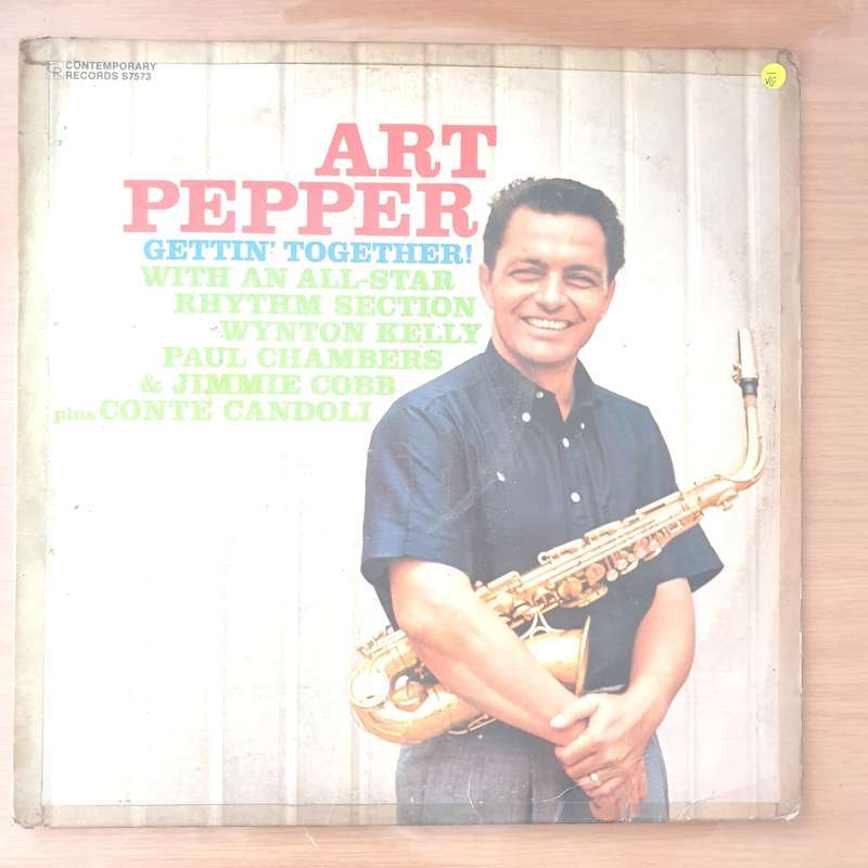Art Pepper  Gettin' Together! - Vinyl LP Record - Very-Good- Quality (VG-) (verygoodminus)