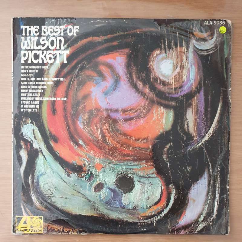 Wilson Pickett  The Best Of Wilson Pickett - Vinyl LP Record - Very-Good+ Quality (VG+) (veryg...