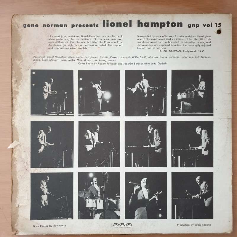 Lionel Hampton And The Just Jazz All Stars - Vinyl LP Record - Very-Good- Quality (VG-) (verygood...