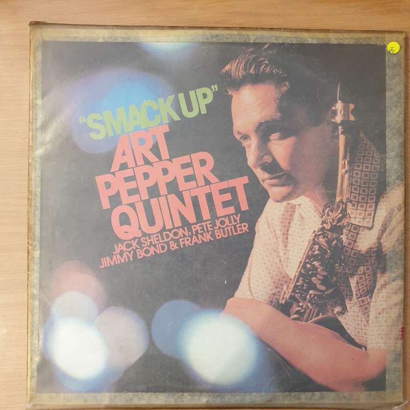 Art Pepper Quintet  Smack Up (FANT) - Vinyl LP Record  (VG-)
