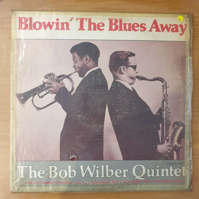 The Bob Wilber Quintet  Blowin' The Blues Away - Vinyl LP Record - Good Quality (G) (good)