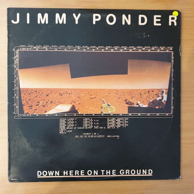 Jimmy Ponder  Down Here On The Ground - Vinyl LP Record - Very-Good+ Quality (VG+) (verygoodplus)