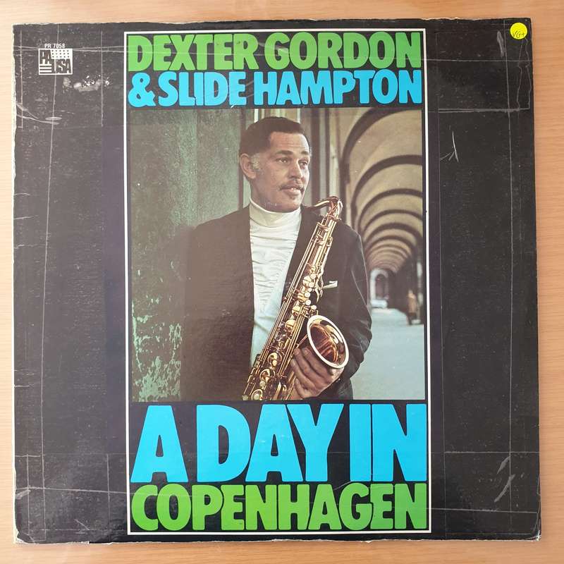 Dexter Gordon & Slide Hampton  A Day In Copenhagen - Vinyl LP Record - Very-Good+ Quality (VG+...