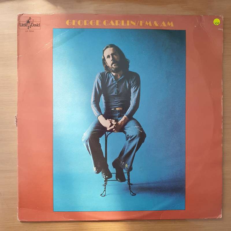 George Carlin  FM & AM - Vinyl LP Record - Very-Good+ Quality (VG+) (verygoodplus)