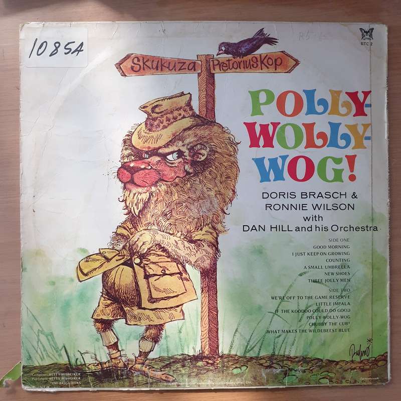Doris Brasch  Polly Wolly Wog - Vinyl LP Record - Very-Good- Quality (VG-) (verygoodminus)