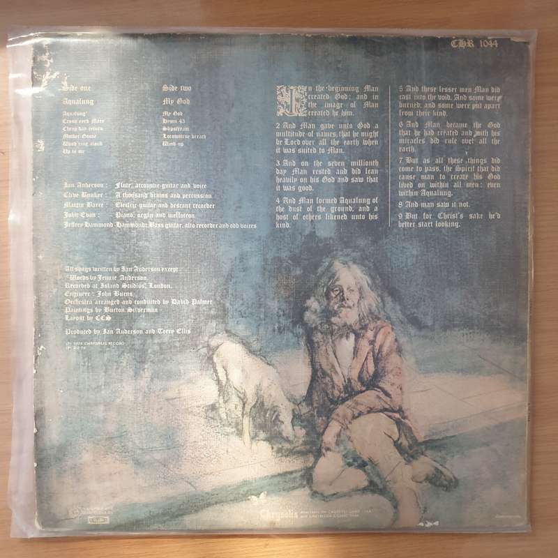 Jethro Tull  Aqualung - Vinyl LP Record - Good+ Quality (G+) (gplus)