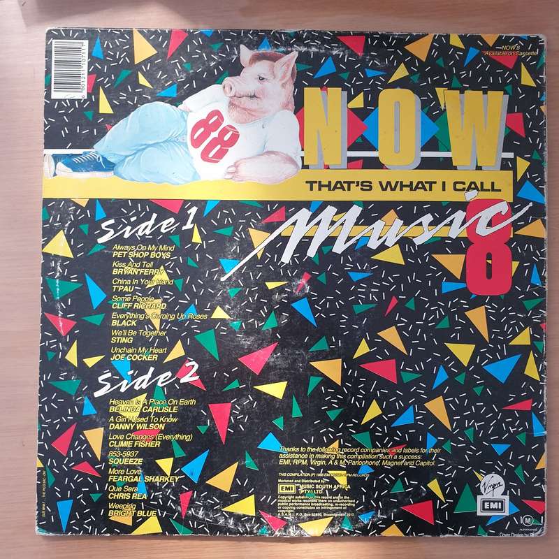 Now That's What I Call Music 8 - Vinyl LP Record - Good Quality (G) (good)