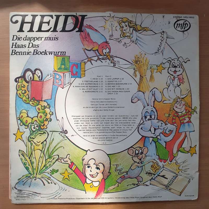 Carike Keuzenkamp  Heidi En Ander Kindertreffers - Vinyl LP Record - Very-Good- Quality (VG-) ...