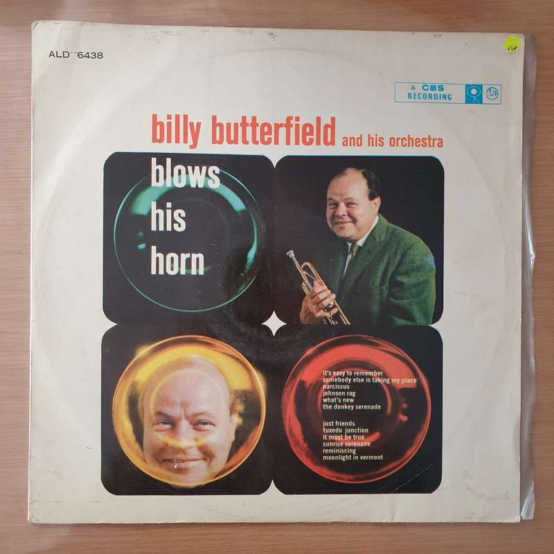 Billy Butterfield And His Orchestra  Billy Blows His Horn - Vinyl LP Record - Very-Good+ Quali...