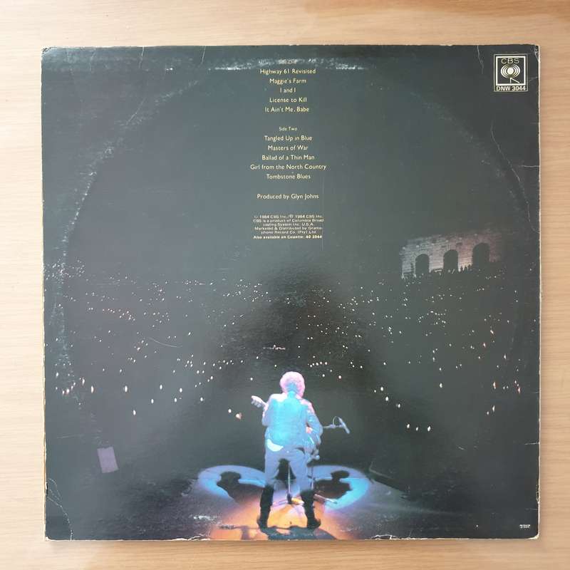 Bob Dylan  Real Live - Vinyl LP Record - Very-Good+ Quality (VG+) (verygoodplus)