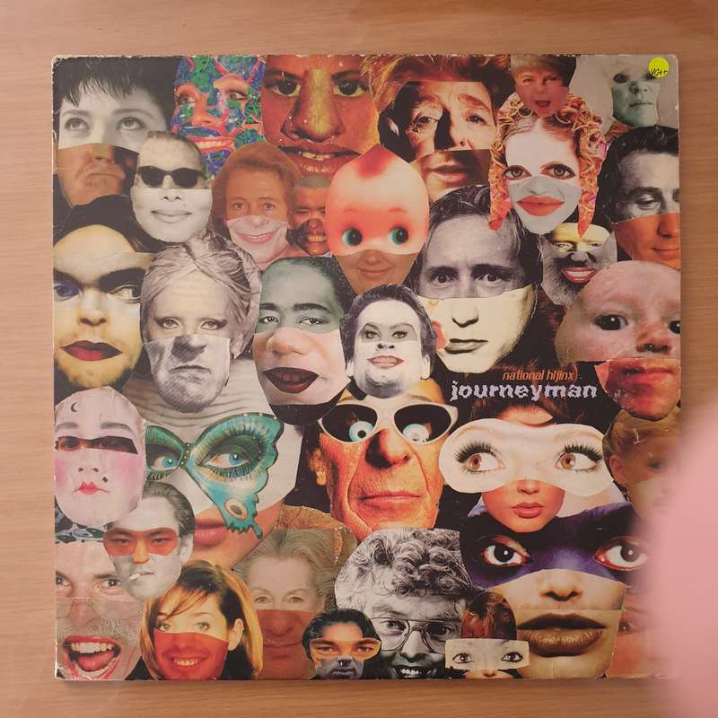 Journeyman  National Hijinx - Vinyl LP Record - Very-Good+ Quality (VG+) (verygoodplus)
