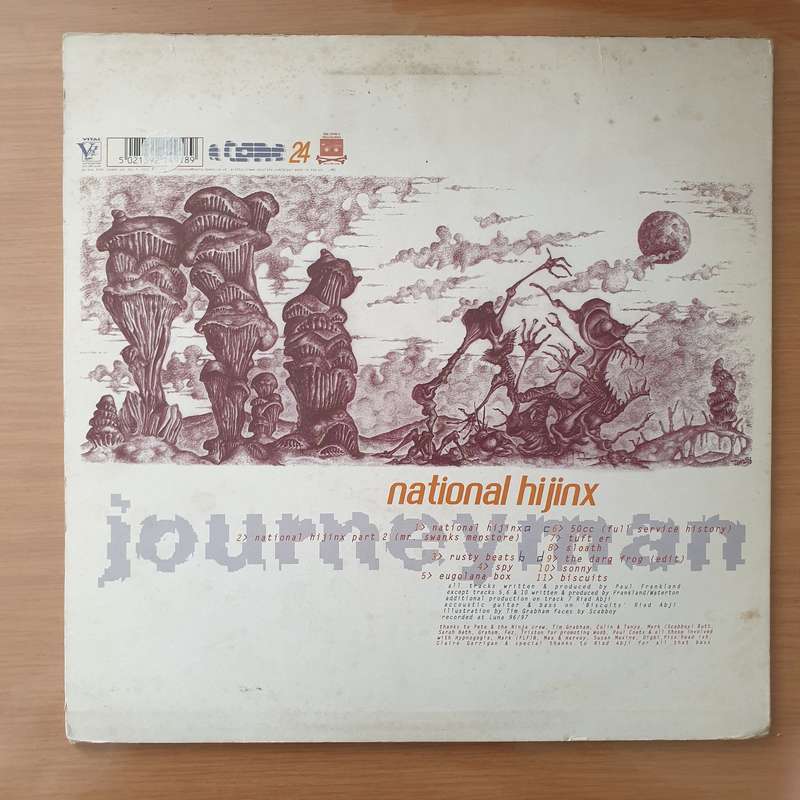 Journeyman  National Hijinx - Vinyl LP Record - Very-Good+ Quality (VG+) (verygoodplus)