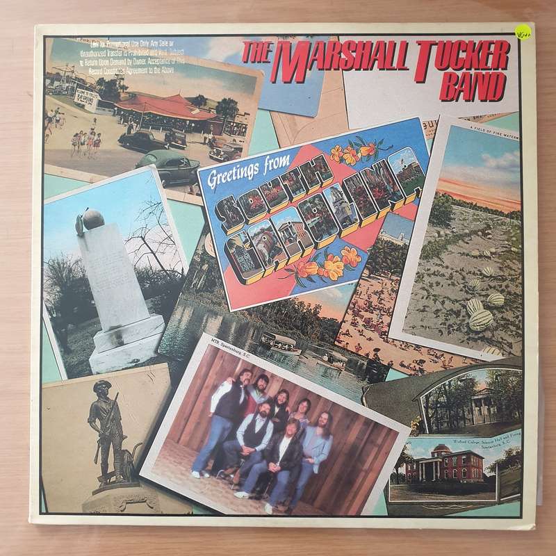 The Marshall Tucker Band  Greetings From South Carolina - Vinyl LP Record - Very-Good+ Quality...