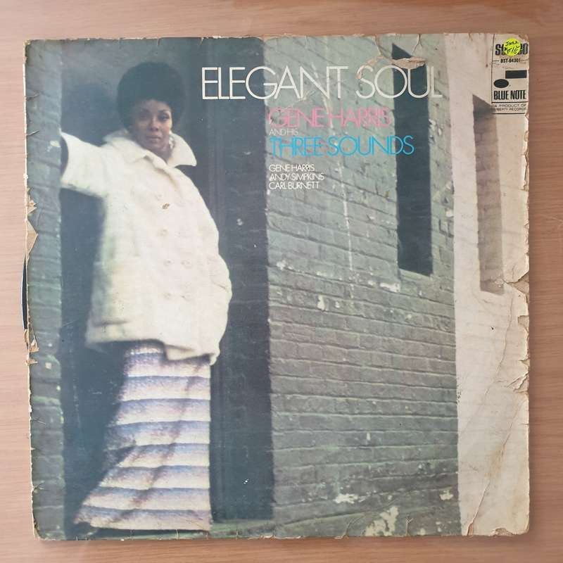 Gene Harris And His Three Sounds  Elegant Soul - Vinyl LP Record - Good Quality (G) (good)