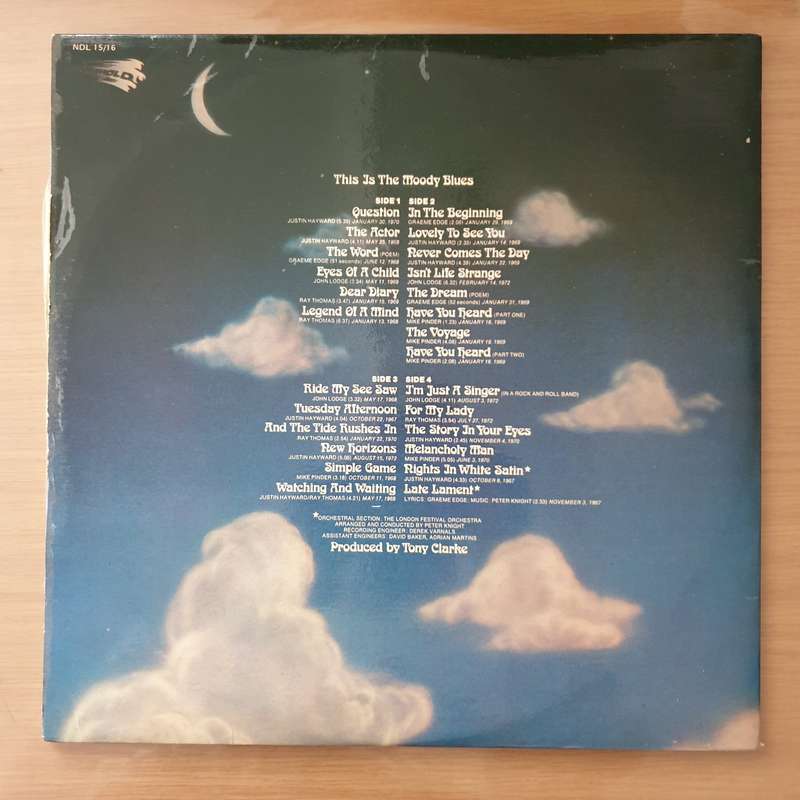 The Moody Blues  This Is The Moody Blues - Double Vinyl LP Record (VG+)