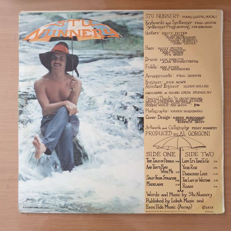 Stu Nunnery  Stu Nunnery - Vinyl LP Record - Very-Good+ Quality (VG+) (verygoodplus)