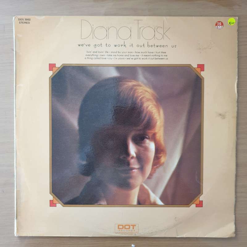 Diana Trask  We've Got To Work It Out Between Us - Vinyl LP Record - Very-Good+ Quality (VG+) ...