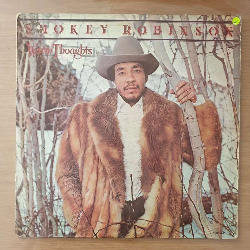 Smokey Robinson - Warm Thoughts - Vinyl LP Record - Very-Good Quality (VG) (vgood)