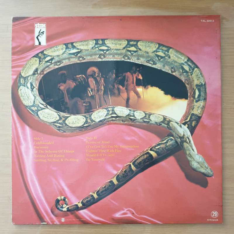 The Bar Kays - Cold Blooded - Vinyl LP Record - Very-Good+ Quality (VG+) (verygoodplus)