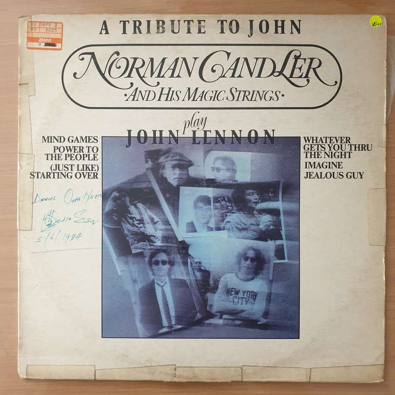 Norman Candler and his Magic Strings Play John Lennon - A Tribute To John - Vinyl LP Record - Ver...